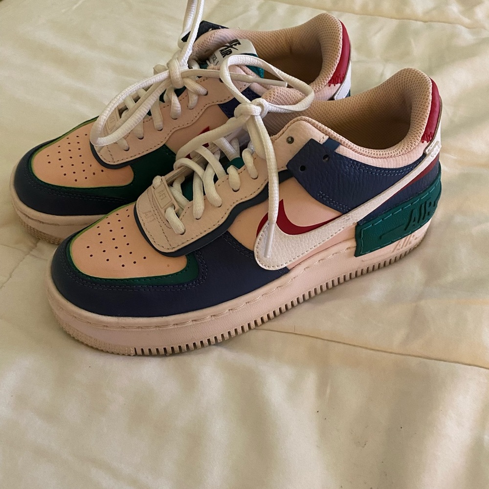 Nike Air Force 1 Low Shadow Mystic Navy Sz 6